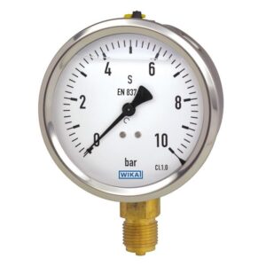 WIKA Pressure Gauges Model 213.53.63 NPT Male Bottom