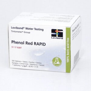 Lovibond® Phenol Red Rapid Tablet Reagents, 511792BT, 500 Pack