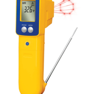 DeltaTrak 15039-01 ThermoTrace® BLE Infrared Thermocouple Probe Combo Thermometer