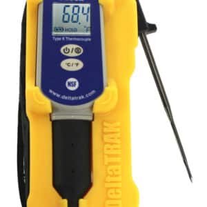 DeltaTrak 25050 FlashCheck® Ruggy Thermocouple Thermometer Kit