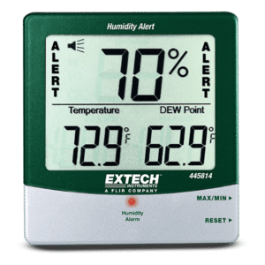 Extech 445814 Hygro-Thermometer Humidity Alert with Dew Point